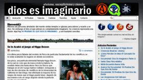 What Diosesimaginario.com website looked like in 2011 (12 years ago)