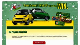 What Drinkgreenwin.com website looked like in 2011 (12 years ago)