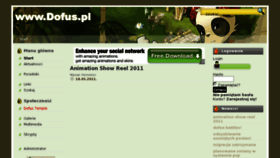 What Dofus.pl website looked like in 2011 (12 years ago)