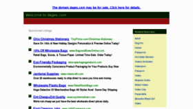 What Dages.com website looked like in 2011 (12 years ago)