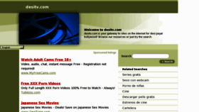 What Desitv.com website looked like in 2011 (12 years ago)
