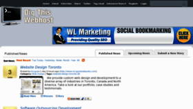 What Digthiswebhost.com website looked like in 2012 (12 years ago)