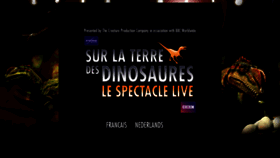 What Dinosaurlive.be website looked like in 2011 (13 years ago)