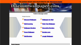 What Discountwallpaper.com website looked like in 2012 (12 years ago)