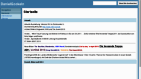 What Daniel-gockeln.de website looked like in 2012 (12 years ago)