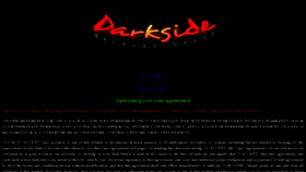What Darksiderg.com website looked like in 2012 (12 years ago)