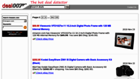 What Deal007.com website looked like in 2012 (12 years ago)