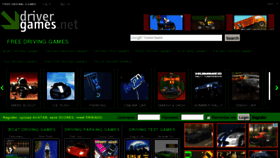 What Drivergames.net website looked like in 2012 (12 years ago)