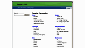 What Dexpert.com website looked like in 2012 (12 years ago)