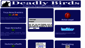 What Deadlybirds.com.br website looked like in 2012 (12 years ago)