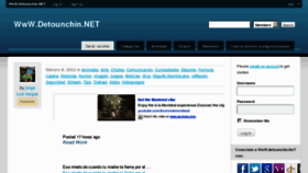What Detounchin.net website looked like in 2012 (12 years ago)