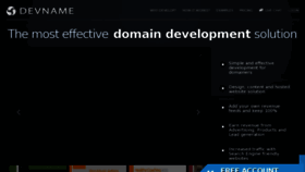 What Devname.com website looked like in 2012 (12 years ago)