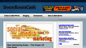 What Dormroomcash.com website looked like in 2012 (12 years ago)