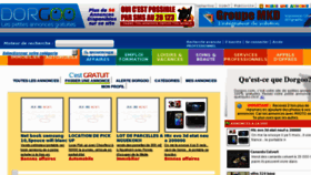 What Dorgoo.com website looked like in 2012 (12 years ago)