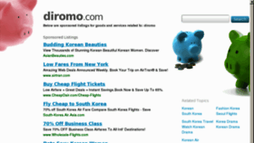 What Diromo.com website looked like in 2012 (12 years ago)