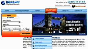 What Discountcityhotels.com website looked like in 2012 (12 years ago)
