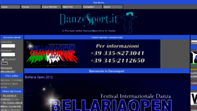 What Danzesport.it website looked like in 2012 (12 years ago)