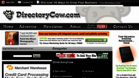 What Directorycow.com website looked like in 2012 (11 years ago)