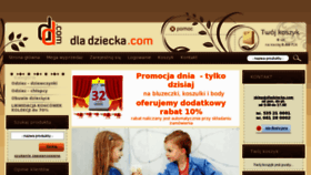 What Dladziecka.com website looked like in 2012 (11 years ago)