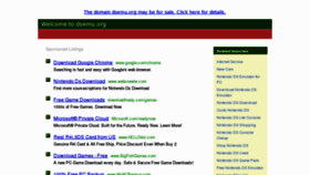 What Dsemu.org website looked like in 2012 (12 years ago)