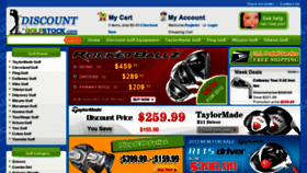 What Discountgolfhub.com website looked like in 2012 (11 years ago)