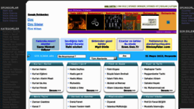 What Dinisayfalar.com website looked like in 2012 (11 years ago)