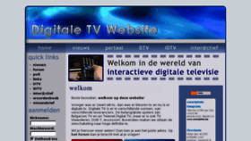 What Digitale-televisie.be website looked like in 2012 (11 years ago)