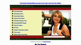 What Downloadlinks.org website looked like in 2012 (11 years ago)