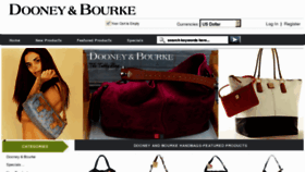 What Dooneyandbourke-outlet.com website looked like in 2012 (11 years ago)