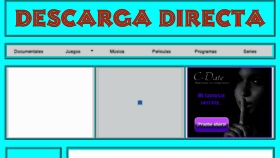 What Descargadirecta.biz website looked like in 2012 (11 years ago)