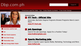 What Dbp.com.ph website looked like in 2012 (11 years ago)
