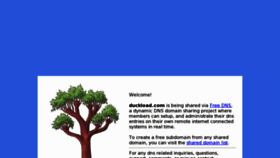 What Duckload.com website looked like in 2012 (13 years ago)