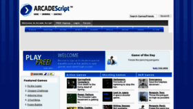 What Demo.arcadescript.com website looked like in 2012 (11 years ago)