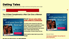 What Datingtales.net website looked like in 2012 (11 years ago)