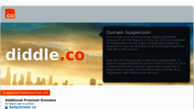 What Diddle.co website looked like in 2012 (11 years ago)