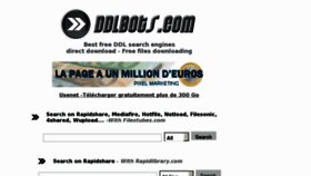What Ddlbots.com website looked like in 2012 (11 years ago)