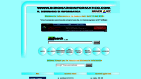 What Dizionarioinformatico.com website looked like in 2011 (13 years ago)