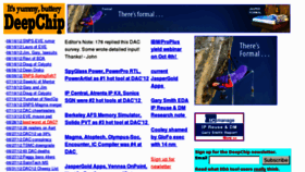 What Deepchip.com website looked like in 2012 (11 years ago)