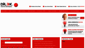 What Dilek.com website looked like in 2012 (11 years ago)