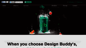 What Designbuddys.com website looked like in 2012 (11 years ago)