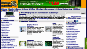 What Desktopsunlimited.com website looked like in 2012 (11 years ago)