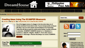 What Dreamhousewebsolutions.net website looked like in 2012 (11 years ago)