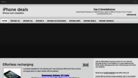 What Dealiphone.com website looked like in 2012 (11 years ago)