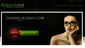 What Divasblueoasis.com website looked like in 2012 (11 years ago)