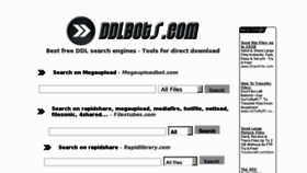What Ddlbots.com website looked like in 2011 (13 years ago)