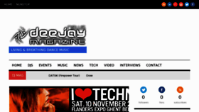 What Djclub.info website looked like in 2012 (11 years ago)