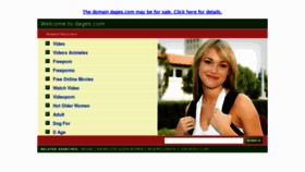 What Dages.com website looked like in 2012 (11 years ago)