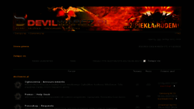 What Devilwarez.pl website looked like in 2011 (13 years ago)