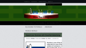What Devilmustcry.com website looked like in 2012 (11 years ago)