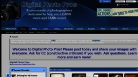 What Digitalphotopros.com website looked like in 2012 (11 years ago)